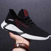 Load image into Gallery viewer, New Sports Shoes Men&#39;s Breathable Casual Mesh Shoes Comfort Increase Lace-up Non-slip Low-top Running Shoes
