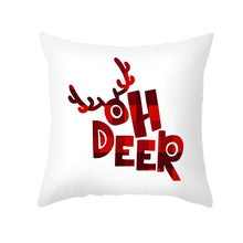 Load image into Gallery viewer, New Cartoon Christmas Pillowcase Office Sofa Cushion Pillowcase
