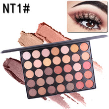 Load image into Gallery viewer, New 35 Colors of Shimmer Matte Shadow Eyeshadow Palette - The Palette B
