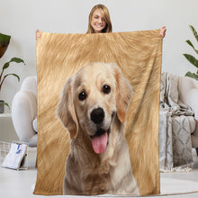 Load image into Gallery viewer, Can Produce 3D Digital Printed French Velvet Blankets

