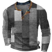 Load image into Gallery viewer, Men&#39;s Long Sleeve T-shirt Digital Printing Long Sleeve
