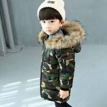 Load image into Gallery viewer, Camouflage cotton coat
