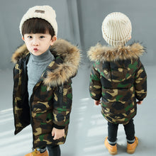 Load image into Gallery viewer, Camouflage cotton coat
