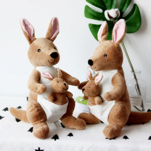 Lade das Bild in den Galerie-Viewer, Children&#39;s Mother And Child Kangaroo Doll Plush Toys
