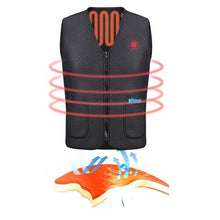 Load image into Gallery viewer, Outdoor Riding Skiing Fishing Electric Heated Vest
