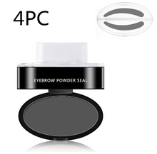 Load image into Gallery viewer, Eyebrow Powder Stamp Tint Stencil Kit Cosmetics Professional Makeup Waterproof Eye Brow Stamp Lift Eyebrow Enhancers Stencil Kit
