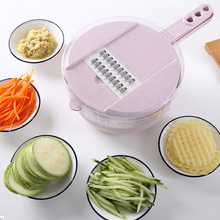Load image into Gallery viewer, Mandoline Slicer Vegetable Slicer Potato Peeler Carrot Onion Grater With Strainer Vegetable Cutter 8 In 1 Kitchen Accessories
