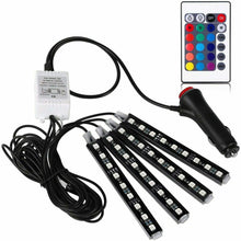 Load image into Gallery viewer, Car Interior Lights Neon Atmosphere RGB LED Strip Bar Car Decor Lighting Lamp US
