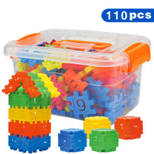 Load image into Gallery viewer, 110pcs Set DIY Lepin Building Blocks Baby Boys And Girls 3D Blocks Funny Educational Mosaic Toys For Children Kids Block Toys
