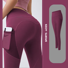 Load image into Gallery viewer, Yoga Pants Women With Pocket Leggings Sport Girl Gym Leggings Women Tummy Control Jogging Tights Female Fitness Pants
