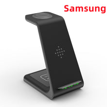 Load image into Gallery viewer, 3 In 1 Fast Charging Station Wireless Charger Stand Wireless Quick Charge Dock For Phone Holder
