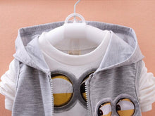 Load image into Gallery viewer, Men&#39;s And Women&#39;s Baby Zipper Shirt Sports Cotton Suit
