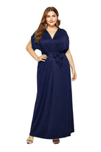 Load image into Gallery viewer, Loose Blue Floor Length Special Occasion
