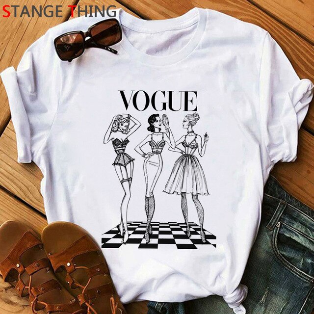 Vogue T Shirt Women Graphic