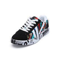 Load image into Gallery viewer, Lovers Printing Fashion Flat Vulcanized Sneakers

